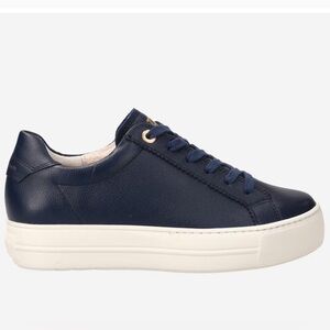 Paul Green Bixby Low Top Platform Sneakers Premium Leather. US sizes